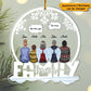 We Are Family Forever - Personalized Memorial Acrylic Ornament - Christmas Gift For Family Members