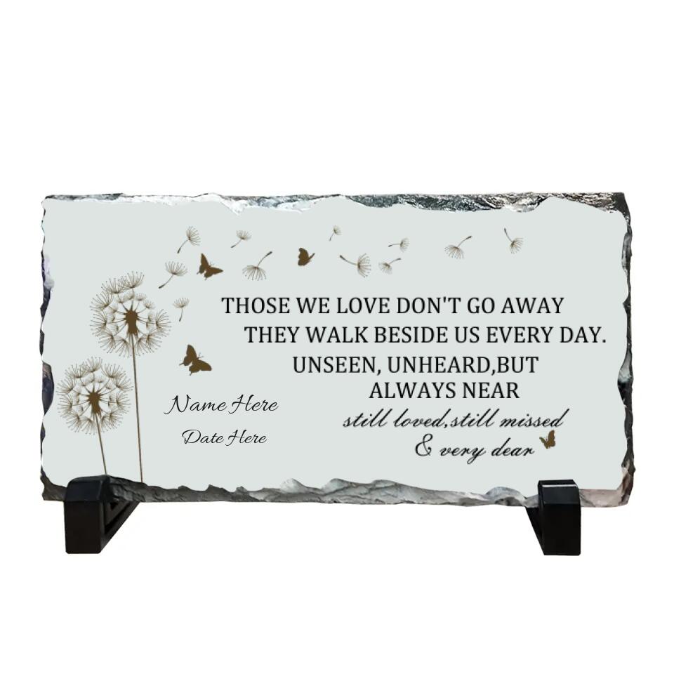When Someone You Love Becomes a Memory, Memorial Slate Plaque, Remembrance Gifts