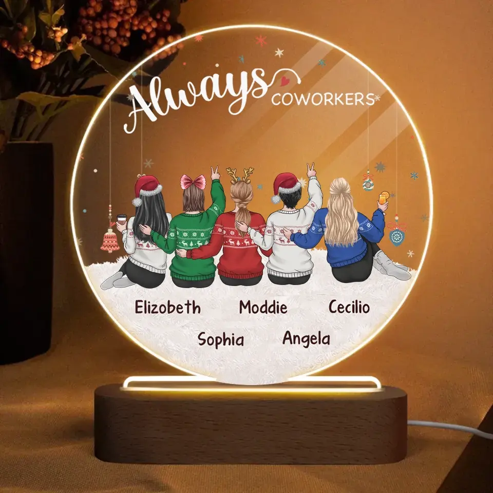 Custom Personalized Besties Puzzle Acrylic Plaque - Up to 5 Besties - Best  Gift For Friends/Bestie