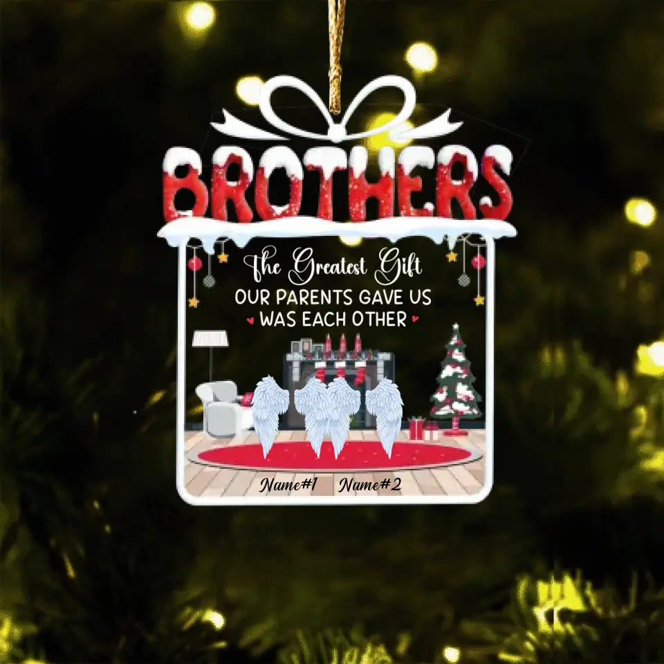 This Is Our Greatest Gift - Personalized Acrylic Ornament
