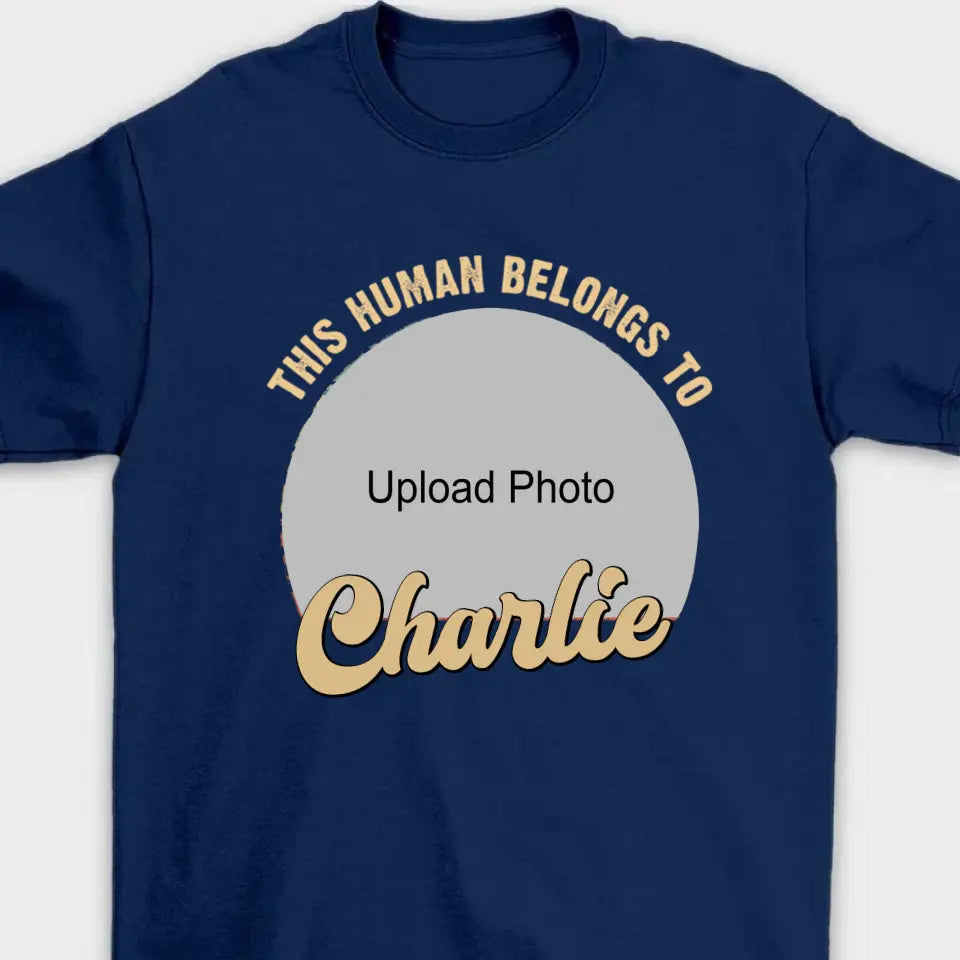 Custom Photo Just A Human Who Loves Horses - Horse Personalized Custom Unisex T-shirt, Hoodie, Sweatshirt - Gift For Pet Owners, Pet Lovers