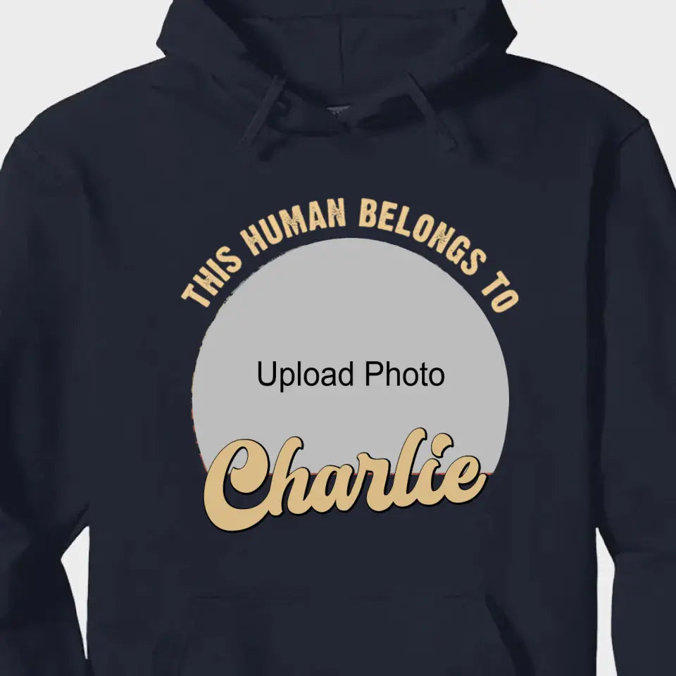 Custom Photo Just A Human Who Loves Horses - Horse Personalized Custom Unisex T-shirt, Hoodie, Sweatshirt - Gift For Pet Owners, Pet Lovers