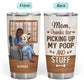 Thank You Best Dog Mom Ever - Mother Gift - Personalized Custom Tumbler
