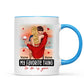 Couple Standing Kissing At Beach Personalized Mug