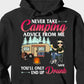 Never Take Camping Advice From Me - Personalized T-shirt, Hoodie, Unisex Sweatshirt
