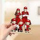 Baseball Family Personalized Standing Wooden Plaque