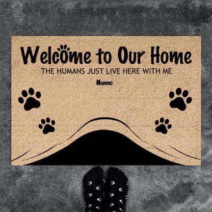 Welcome to Pet's Home - Funny Personalized Dog&Cat Decorative Mat