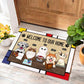 Welcome to Our Home - Funny Personalized Art Mat