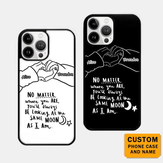 Personalized Gift Couple Custom Name Phone Case