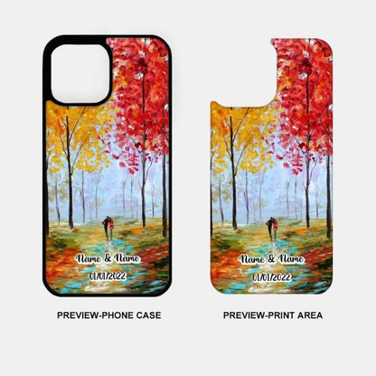 Personalized Couple Custom Name&Date Phone Case