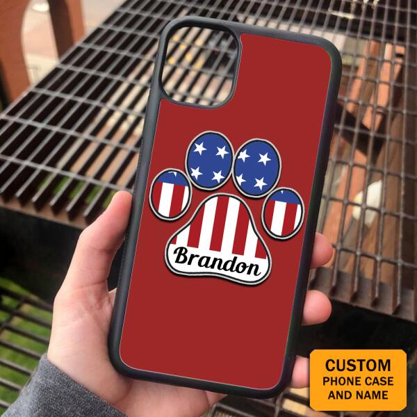Personalized America Pet Lover Phone Case