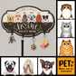 Home Sweet Home - Personalized Cat&Dog Custom Name Pet Wooden Key Hanger
