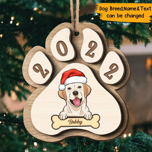 Christmas Is On Its Way - Personalized Shaped Ornament - Gift For Pet Lovers, Christmas Gift