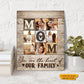 Home is where my Mom is - Personalized Mom Photo Collage Wooden Frame, Gift For Mom