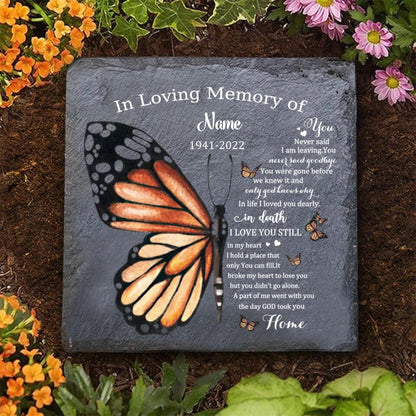 The Day God Took You Home - Personalized Memorial Stone- Memorial Gift For Family Members
