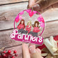 Transparent Christmas Ornament - Custom Acrylic Ornament - Best Friends Gifts - Partner in Crime