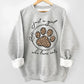 A Girl Who Loves Pets - Dog & Cat Personalized Custom Unisex Sweatshirt With Design On Sleeve - Gift For Pet Owners, Pet Lovers