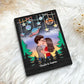 Couple Kissing Galaxy Theme Valentine's Day Gift For Him Gift For Her Personalized 2-layer Wooden Plaque