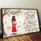 Mom Holding Kid Under Tree Personalized Poster, Mother's Day Gift For Mom