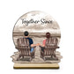 You & Me We Got This Couple Back View Sitting At Beach Landscape Personalized Standing Wooden Plaque