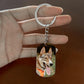Don’t Cry For Me - Pet Dog Memorial Keychain