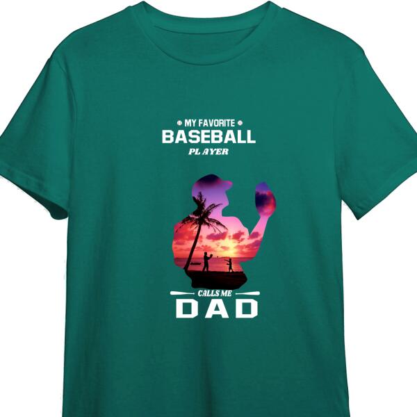My Favorite Baseball Player - Personalized Baseball Player T-shirt