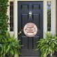 I Love You To The Center Field Fence And Back - Personalized Door Sign