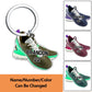 Personalized Hockey Shoes Acrylic Keychain