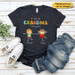 Personalized Grandma Drawing Custom Nickname&Kid Appearances Unisex T-Shirt