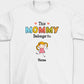 Personalized Grandma Drawing Custom Nickname&Kid Appearances Unisex T-Shirt