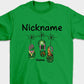 Personalized Gift Grandma Custom Nickname&Name T-Shirt