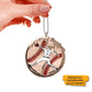 First  I Play Baseball - Personalized The Ball Shaped Ornament