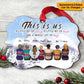 This Is Us - Personalized Christmas Family Wooden Ornament