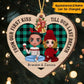 From Our First Kiss, Till Our Last Breath - Personalized Couple Christmas Ornament