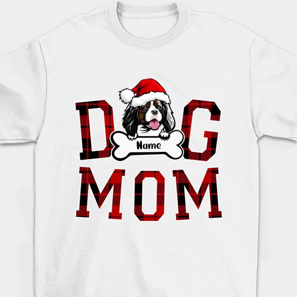 Personalized Dog Mom/Dad Christmas Gifts Custom Shirt