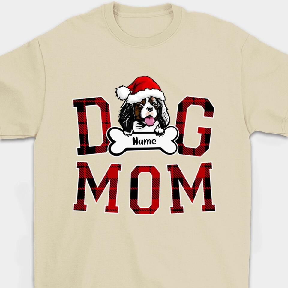 Personalized Dog Mom/Dad Christmas Gifts Custom Shirt