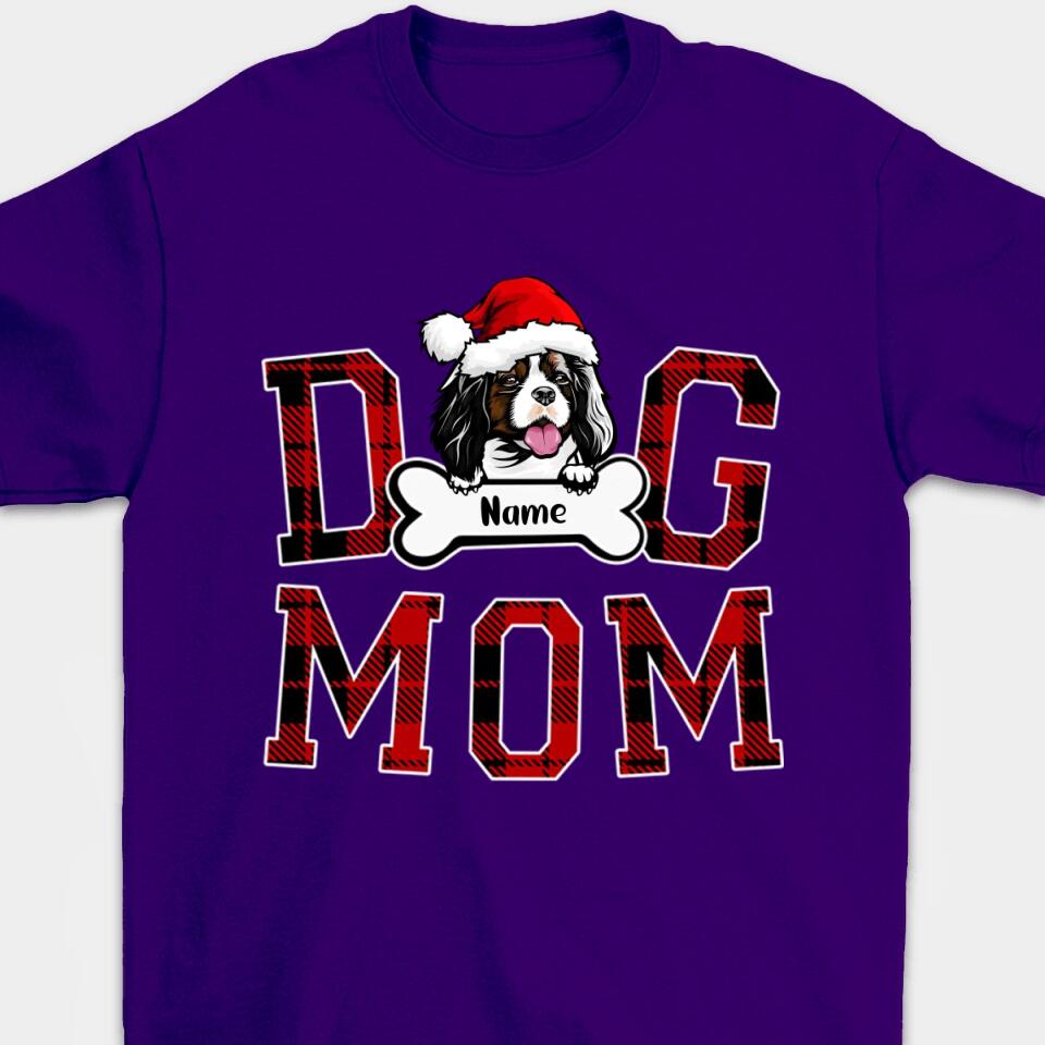 Personalized Dog Mom/Dad Christmas Gifts Custom Shirt