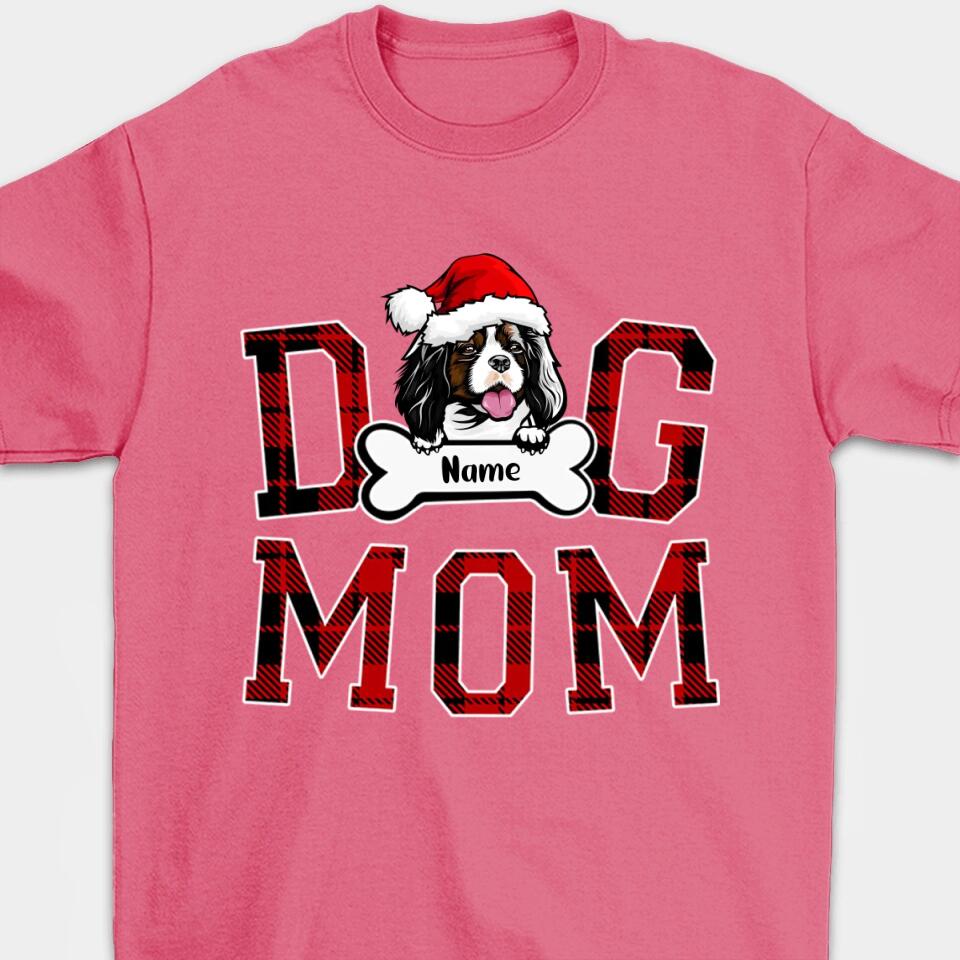 Personalized Dog Mom/Dad Christmas Gifts Custom Shirt