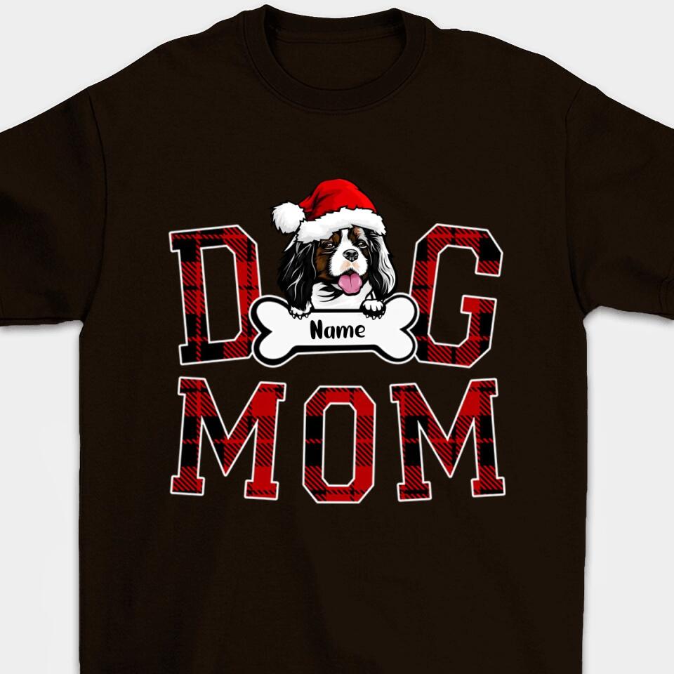 Personalized Dog Mom/Dad Christmas Gifts Custom Shirt