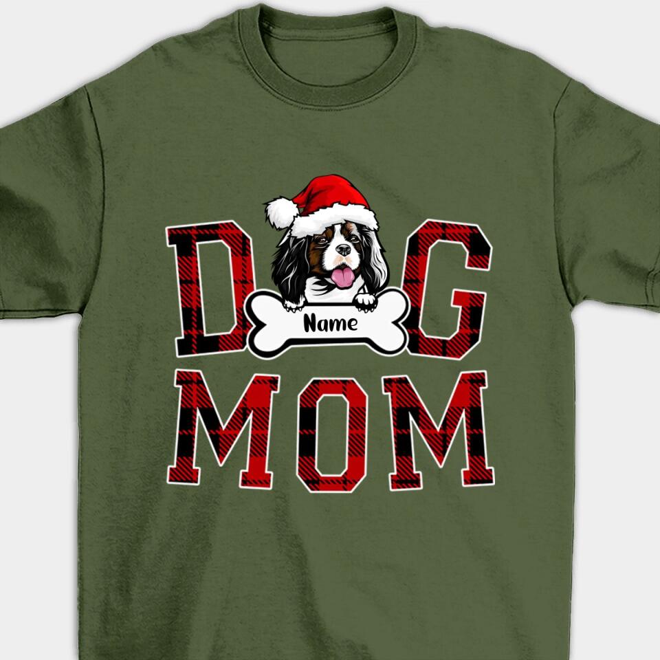 Personalized Dog Mom/Dad Christmas Gifts Custom Shirt