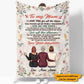 To My Mom - Personalized Blanket - Mothers Day Gift For Mother, Mom Blanket From Daughter