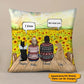 We Still Talk About You - Personalized Couple And Dog&Cat Memorial Pillow