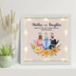 Mother & Daughters - Personalized  Light-Up Frame - Gift for Mom