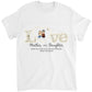 Mom And Daughter - Personalized Truckloads of Love Art T-Shirt, Hoodie - Best Gift for Mother's Day