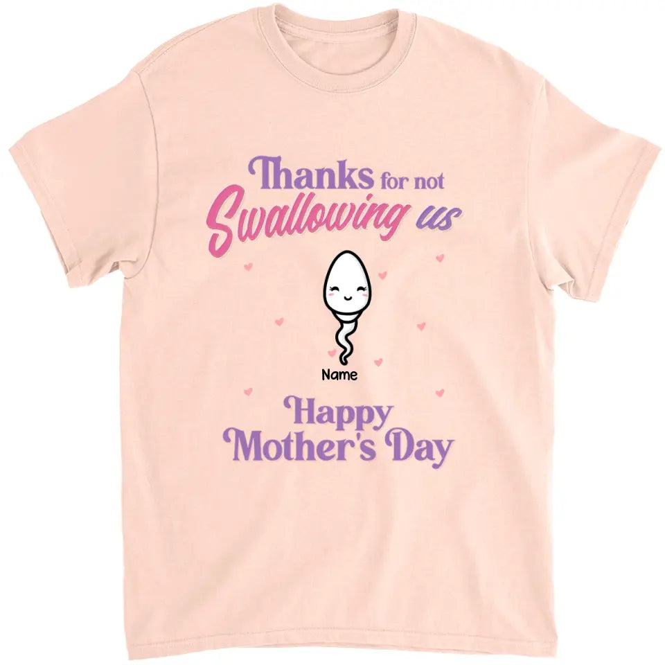 Happy Mother's Day - Family Personalized Custom Unisex T-shirt, Hoodie, Sweatshirt - Mother's Day, Birthday Gift For Mom