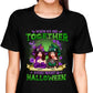 Green And Purple Witch Best Friends Sisters Personalized Shirt, Hoodie